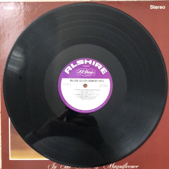 101 Strings Million Seller Country Hits Vinyl Lp '72 - Picture 6 of 9